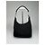 Vintage Gucci Canvas-Leder Tasche Schwarz - Ansicht 11