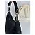 Vintage Gucci Canvas-Leder Tasche Schwarz - Ansicht 3
