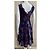 Abito in pizzo floreale Vera Wang viola e bordeaux Multicolore - vista 2