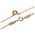 Collana di diamanti Tiffany & Co. by the Yard D'oro - vista 2