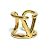 Anello in metallo V Logo Signature per donna Valentino