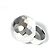 Anello Mirror Ball da donna di Chanel in argento