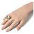 Anello Mirror Ball da donna di Chanel in argento - vista 10