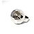 Anello Mirror Ball da donna di Chanel in argento - vista 2