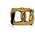 Anello a Catena Intrecciato da Uomo di Bottega Veneta Marrone D'oro - vista 3