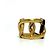Anello a Catena Intrecciato da Uomo di Bottega Veneta Marrone D'oro - vista 4
