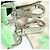 Borsa a mano Fendi Women's StrapYou Mini Handle Verde - vista 9