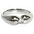 Tiffany & Co Tiffany Doppeltröpfchen-Platin-Diamant-Bandring