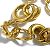 Pulseira charm Balenciaga - vista 3