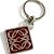 Loewe Men's Key Holder Ring Anagram Red