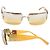 Gafas de sol Chanel 4095-B Swarovski CC Logo marrón Castaño - vista 2