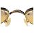 Gafas de sol Chanel 4095-B Swarovski CC Logo marrón Castaño - vista 7
