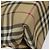 Borsa a mano in PVC beige, nera e argento con motivo Nova Check di BURBERRY Auth BD1373 Nero - vista 14