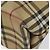 Borsa a mano in PVC beige, nera e argento con motivo Nova Check di BURBERRY Auth BD1373 Nero - vista 15