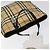 Borsa a mano in PVC beige, nera e argento con motivo Nova Check di BURBERRY Auth BD1373 Nero - vista 6