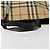 Borsa a mano in PVC beige, nera e argento con motivo Nova Check di BURBERRY Auth BD1373 Nero - vista 7