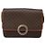 Céline Borsa a spalla in tela Macadam CELINE in pelle PVC marrone oro Auth 116805 D'oro - vista 13