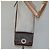Céline Borsa a spalla in tela Macadam CELINE in pelle PVC marrone oro Auth 116805 D'oro - vista 20