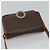 Céline Borsa a spalla in tela Macadam CELINE in pelle PVC marrone oro Auth 116805 D'oro - vista 6