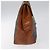 Céline Borsa a mano in tela Macadam CELINE in pelle PVC marrone oro Auth MY371 D'oro - vista 3