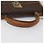 Céline Borsa a mano in tela Macadam CELINE in pelle PVC marrone oro Auth MY371 D'oro - vista 7