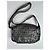 Vintage Chanel Monogram Schultertasche Silber Schwarz - Ansicht 7