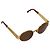 Gafas de sol Fendi con logo de marco dorado SL 7031 - vista 2