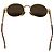 Gafas de sol Fendi con logo de marco dorado SL 7031 - vista 4