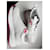 Sneakers Hermès HOROS CHEVRE VELOUR Eggshell Bianco sporco  - vista 5