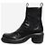 Jil Sander Schwarze Leder Chelsea Boots - EU 39,5