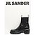 Jil Sander Schwarze Leder Chelsea Boots - EU 39,5 - Ansicht 7