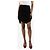 Carven Minifalda de lana negra - talla UK 6 Negro