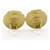 Orecchini Clip Coco Mark di Chanel D'oro - vista 3