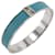 Bracciale Hermès Kawaii Blu in Pelle Epsom e Metallo Argento  - vista 1
