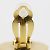 Orecchini Clip Triple COCO di Chanel D'oro - vista 11