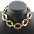 Collana choker in catena placcata oro Chanel D'oro - vista 2