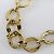 Collana choker in catena placcata oro Chanel D'oro - vista 3