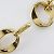 Collana choker in catena placcata oro Chanel D'oro - vista 4