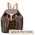 Zaino Montsouris Monogram Louis Vuitton Marrone Monogramma - vista 13