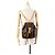 Zaino Montsouris Monogram Louis Vuitton Marrone Monogramma - vista 14