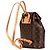 Zaino Montsouris Monogram Louis Vuitton Marrone Monogramma - vista 2
