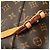 Zaino Montsouris Monogram Louis Vuitton Marrone Monogramma - vista 5