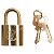 Borsa City Steamer MM di Louis Vuitton Nero Beige - vista 12
