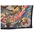 Hermès SCIALLE HERMES FAUNA E FLORE DEL TEXAS KERMIT OLIVER 90 SETA BLU - vista 4
