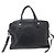 BORSA LONGCHAMP QUADRI 1206786001 IN PELLE GRAIN NERA CON TRACOLLA - vista 2