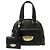 LANCEL ADJANI GM HANDTASCHE + GELDBÖRSE AUS STRUKTURIERTEM LEDER