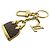 LOUIS VUITTON KEYCHAIN ALMA MONOGRAM M01799 BAG KEY RING Golden - view 7