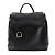 Zaino nero in pelle di vitello Gucci