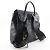 Zaino nero in pelle di vitello Gucci - vista 3