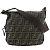 Borsa a Spalla Fendi Zucca Marrone